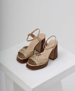 Tejido|Iconico|Sandalias|Plataformas Souliers Martinez | Cheyenne